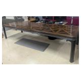 Drexel Heritage Parquetry Top Extension Dining Tab