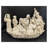 Chinese Blanc-de-Chine Porcelain Eight Immortals G