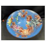 Monumental Chinese Cloisonne Enamel Floral & Bird