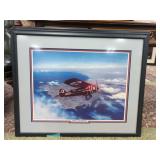 Signed T.D. Adams Texaco Aviation Prints