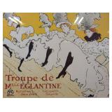 After Henri de Toulouse-Lautrec 'Troupe de Mlle Eg