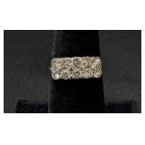14k White gold and Diamond Ring