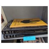 Erte Art & Fashion Design Books, 4 Volumes