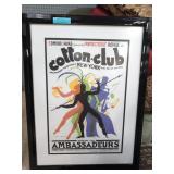 Vintage-Style Paris Cotton Club Revue Poster