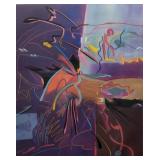 Mary Ann Sears (Rusticana) Signed Abstract Monotyp