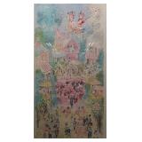 Charles Cobelle 'Village Band Concert' Serigraph,