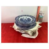 18 - Liberty Blue Plates