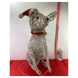 Lighted Christmas Dog