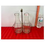 Hickory Hills Milk Bottle & Carrier