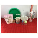 Plastic Plates, Bowls, Ice Cream Kit & Misc