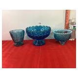 Blue Glassware