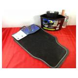 LED Glow Floormats & Car Wash Tool Caddy