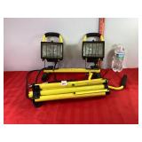 2 Stanley Tripod Work Lights