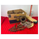 Grapevine Wreathes, Brooms, Raffia & Misc