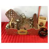 Sconces, Wall Shelf, Baskets & Misc
