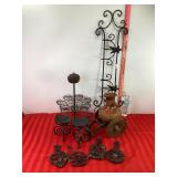 Metal Plate Holder, Cupcake Stand, Trivets & Misc