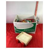 Assorted Wooden Blocks & Pull Toy