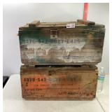 Vintage Wooden Flares Boxes