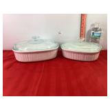 Corningware Casserole Dishes w/Lids