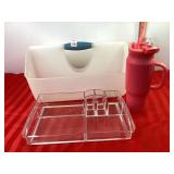 Double Sided Caddie, Makeup Organizer & Tal Cup