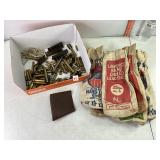 Brass, Lead Shot Bags & Stock Cover