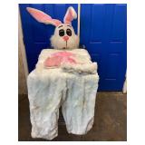 Easter Bunny Mascot Costume Adult
