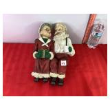 Mr. & Mrs. Claus Shelf Sitter