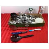 Assorted Flatware, Utensils & Misc