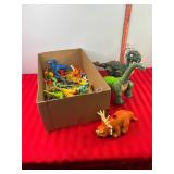 Assorted Dinosaur Toys & Misc