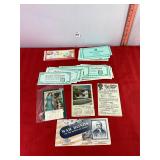 Vintage Green Stamps, Certificates & Misc