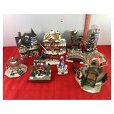 Asst Christmas Village Pieces
