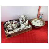 Tea Set & Bowls