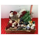 Assorted Christmas Decor & Ornaments