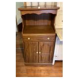 Microwave Stand Approx 26.5" W x 18" D x 49" T