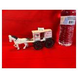 Cast Fresh Milk Wagon & Horse
