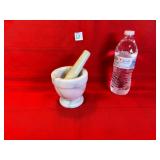 Marble Mortar & Pestle
