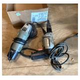 Porter Cable Drill & Speedway Angle Grinder