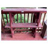 2 Wooden Benches