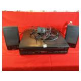 RCA 5 Disc Changer & RadioShack Speakers