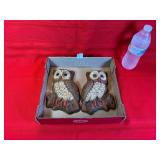 Vintage Owl Wall Plaques