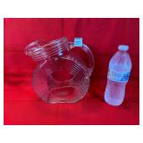 Federal Depression Glass Pitcher