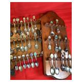 Souvenir Spoons & Racks