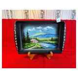 Hand Painted Baking Pan