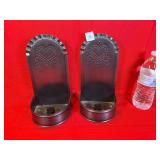 Punched Tin Candle Holders