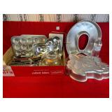 Cake Pans, Cheese Tray & Asst Utensils