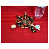 Wooden Chicken Novelty Toy, Needs Repair