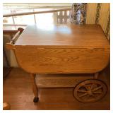 Wheeled Tea Cart
