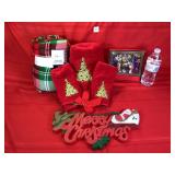 Christmas Towels, Throw, Cards & Sign