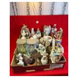 Assorted Religious Figurines & Decor