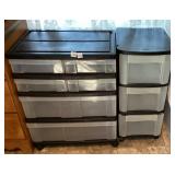 2 Rolling Organizers